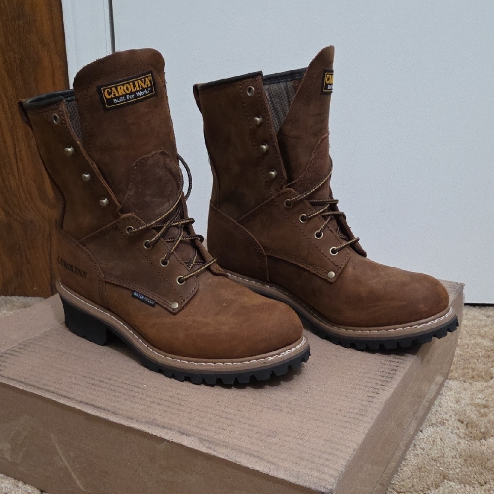 Men's Carolina Logger Boots Size 11EE